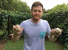 60 60HERMIT CRAB HOBbyist Highlight: CODy BRYan As a child, I was obsessed with dinosaurs, Pokémon, and everything else animal related.