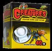 CREATURE DUAL DOME FIXTURE ITEM# CT-36 Very small dome fixture for nanosize terrariums