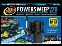 POWERSWEEP ITEM# PS-20 Powersweep 214 (max 160 GPH) ITEM# PS-40 Powersweep 228 (max 270 GPH)