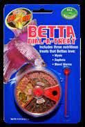 INCLUDES: Zoo Med s Betta Pellets (food). Betta Banquet - 7 Day Time Release Food Block. Betta Water (H2O) Conditioner.