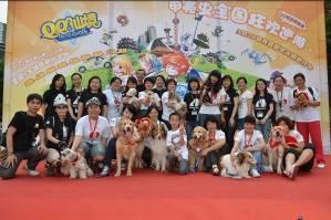 The event also allowed us to join with other animal protection organizations from Xi an, Shanghai and Dalian to together call on the public to care for all animals.