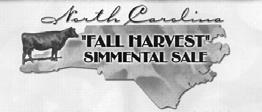 00 Days Inn, 706 Gaither Road, Statesville, NC (704) 872-9891 Mention NC Fall Simmental sale rate - $54.