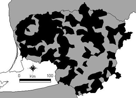 Distribution: Wolves are present throughout the country and the distribution range is continuous with Estonia, Latvia, Russia (Kalinigrad), Poland and Belarus.