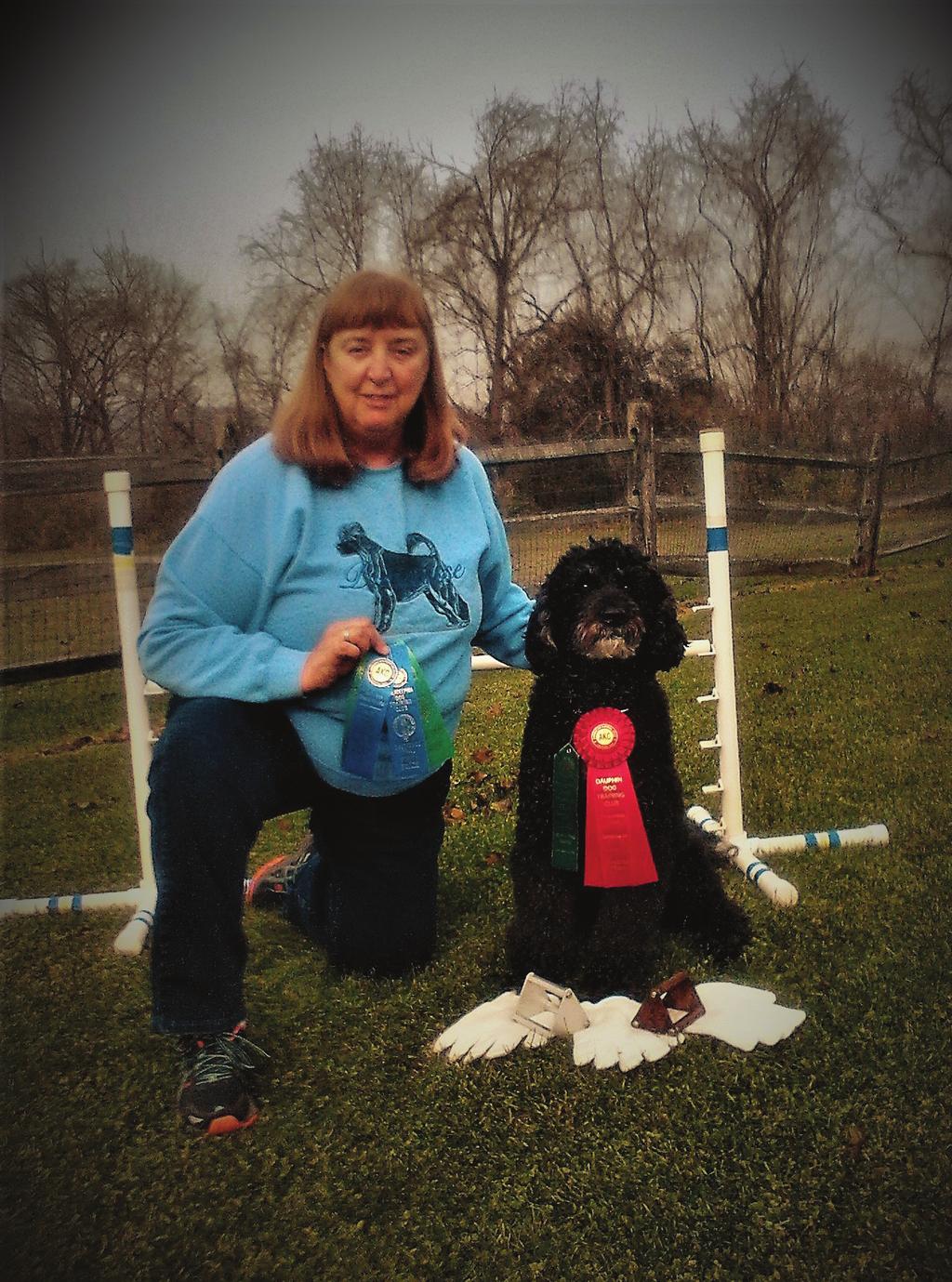 Pup Stuff Susan Smith 145 Sleepy Hollow Drive Mohrsville, PA 19541 Brags Congratulations Joan and Axl! On November 4 at Back Mountain s trial in Bloomsburg, Axl finished his Utility title.