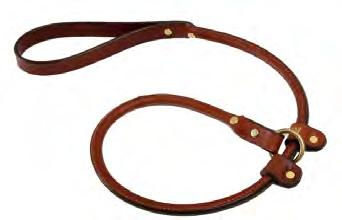 4' ITEM #10348 6' ITEM #10372 Rolled Slip Lead Such a versatile training tool: a lead and training collar in one piece.