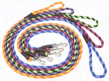 #324 Slip Leads & Snap Leashes Simplicity at its best - soft on your hands, easy to use, and pliable enough to fit in