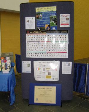 education booth.