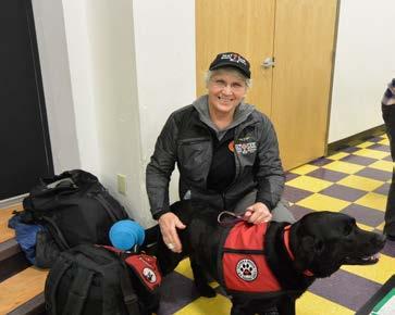 11 MAT+SAR SEARCH & RESCUE Issue #1 A DAY IN THE LIFE OF A MAT+SAR K9 HANDLER --LISA JAEGER WITH K9 MAK--