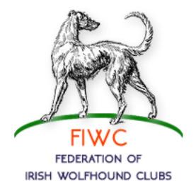 Who are the Federation of Irish Wolfhound Clubs? The FIWC was formed in 1994 as the European Irish Wolfhound Congress (EIWC).