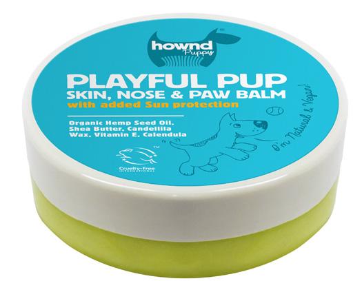 Paw Balms protect, soothe and moisturise.