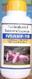 Triclabendazole & Ivermectin Suspension Triclabendazole 50 mg Ivermectin 1 mg It is an anthelmintic, used for