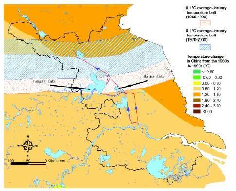 Evidence: Schistosomiasis in China Freezing zone 1970-2000