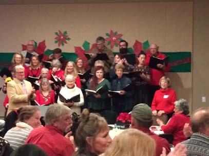 " The Garner Valley Gals hosted their annual Celebration of the Season on Saturday evening, December 10 with a new