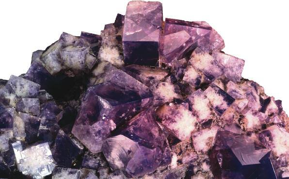A BONNY BIT OF FLUORITE BY BRIAN YOUNG 16 Amongst the many and varied geological features which have earned the North Pennines AONB its status as a Global Geopark, are the mineral deposits that