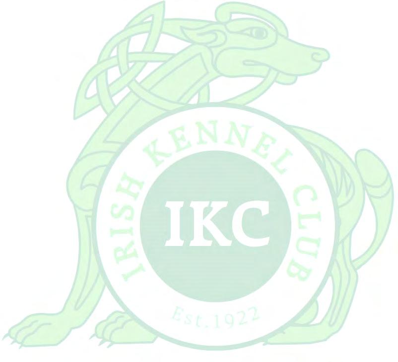The Irish Kennel Club St. Patrick s All Breed International Championship Show 17 th March 2019 Proposed Order of Judging Ring 1 Mrs. C. Muldoon Junior Handling 09:00 Brace Stakes, Junior Stakes Champion Stakes Ring 2 Judge: Mrs R.