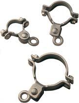 SWINGSET ACCESSORIES a. b. Stamped Galvanized Steel Pipe Swing Hangers a. Cat. No. SH117 2-3/8" O.D. $13.05 ea. b. Cat. No. SH127 3-1/2" O.