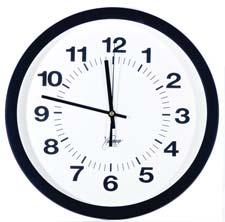 CLOCKS AND GUARDS ATOMIC CLOCKS Atomic Clocks will: Automatically adjust to