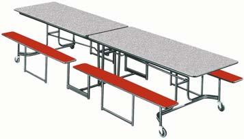 00 M-NPB-10 Folding Table w/bench 29" x 30" x 10'1" 12 $1,150.00 $1,132.00 M-NPB-12 Folding Table w/bench 29" x 30" x 12'1" 16 $1,183.00 $1,164.