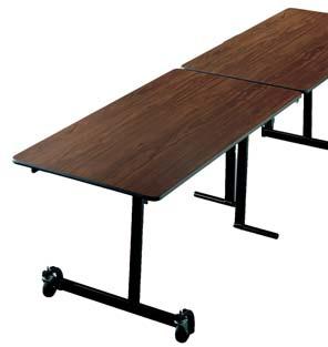 CAFETERIA TABLES KI Folding Cafeteria Tables w/stools KI Folding Cafeteria Tables w/benches All-steel frames provide superior