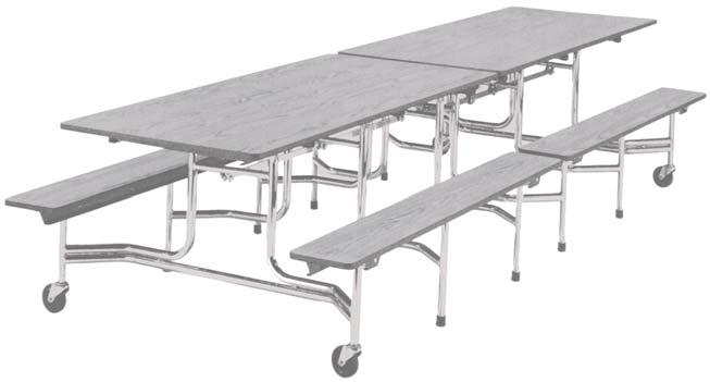 00 each Standard Bench and Top Colors TABLE TOP *When ordering please specify T-mold Edge or Armor Edge Part No.