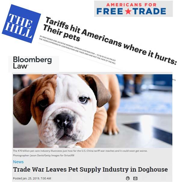 Tariffs, Trade and Transportation Beyond the Bond Caring about Care Picking on Packaging Smaller Animals, Bigger Impact Tariffs and Trade Tariffs could rise again from 10 percent to 25 percent
