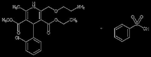 Chemical Structure of Amlodipine Besylate Chemical Structure of Atorvastatin Calcium Various analytical methods have been attempted and reported for the assay of Amlodipine besylate alone and quite