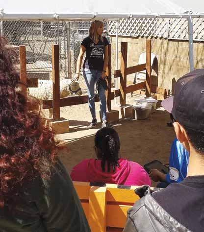 Fostering a passion for animals In late-april, Helen Woodward Animal Center s Education Department taught the first ever Advancing with Animals courses to San Diego foster children.