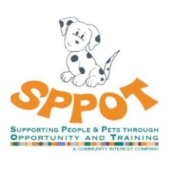 SPPOT, A Community Interest Company All about our Training Courses Introduction SPPOT is delighted to be able to offer new accredited training courses in the care, welfare and training of dogs, in