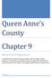 Queen Anne s County Chapter 9