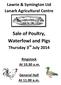 Sale of Poultry, Waterfowl and Pigs