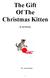 The Gift Of The Christmas Kitten By Jim Peterson