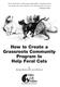 How to Create a Grassroots Community Program to Help Feral Cats