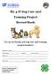 My 4-H Dog Care and Training Project Record Book