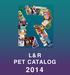 L&R PET CATALOG 2014