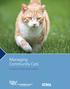 Managing Community Cats. A Guide for Municipal Leaders