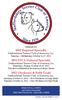 PREMIUM LIST Regional Specialty Staffordshire Terrier Club of America, Inc. Tuesday Wednesday, October 16-17, 2012