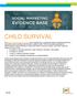CHILD SURVIVAL. psi.org