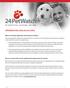 24PetWatch Microchip Service Policy