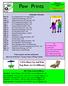 Paw Prints. 4-H Is Hurry Up And Wait Dog Shows Are No Different. Calendar of Events Dog Council Officers