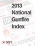 2013 National Gunfire Index