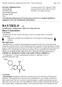 Baytril (enrofloxacin) Antibacterial Taste Tabs - Bayer Corporation