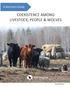 COEXISTENCE AMONG LIVESTOCK, PEOPLE & WOLVES