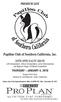 Papillon Club of Southern California, Inc. PREMIUM LIST 39TH SPECIALTY SHOW THURSDAY JANUARY 4, 2018