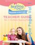 Sample Pages Vol. 1. Music, Movement, Signing and More for Children Ages 0-5. TEACHER GUIDE Vol. 1: It s Baby Signing Time