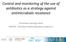 Control and monitoring of the use of antibiotics as a strategy against antimicrobials resistance