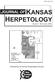 ISSN X KANSAS HERPETOLOGY JOURNAL OF NUMBER 7 SEPTEMBER Published by the Kansas Herpetological Society