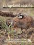 PUBLICATION OF THE NATIONAL RANCHING HERITAGE CENTER, TEXAS TECH UNIVERSITY. volume 3 no MANAGING BOBWHITES IN THE TEXAS ROLLING PLAINS