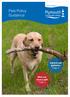 make it happen Pets Policy Guidance General pet guidance Page 6 Who can have a pet? Page 4