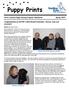 North Carolina Puppy Raising Program Newsletter Spring Congratulations to NCPRP s Most Recent Graduates: Brandy, Chaz and Jeremiah!
