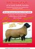 8th Annual Sale. of in lamb Suffolk females